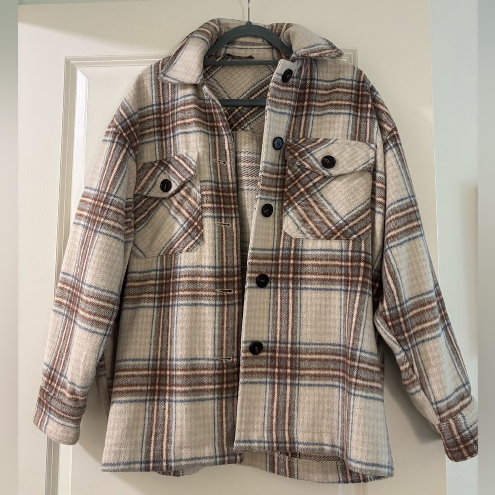 Oversized Fall Shacket Buttondown